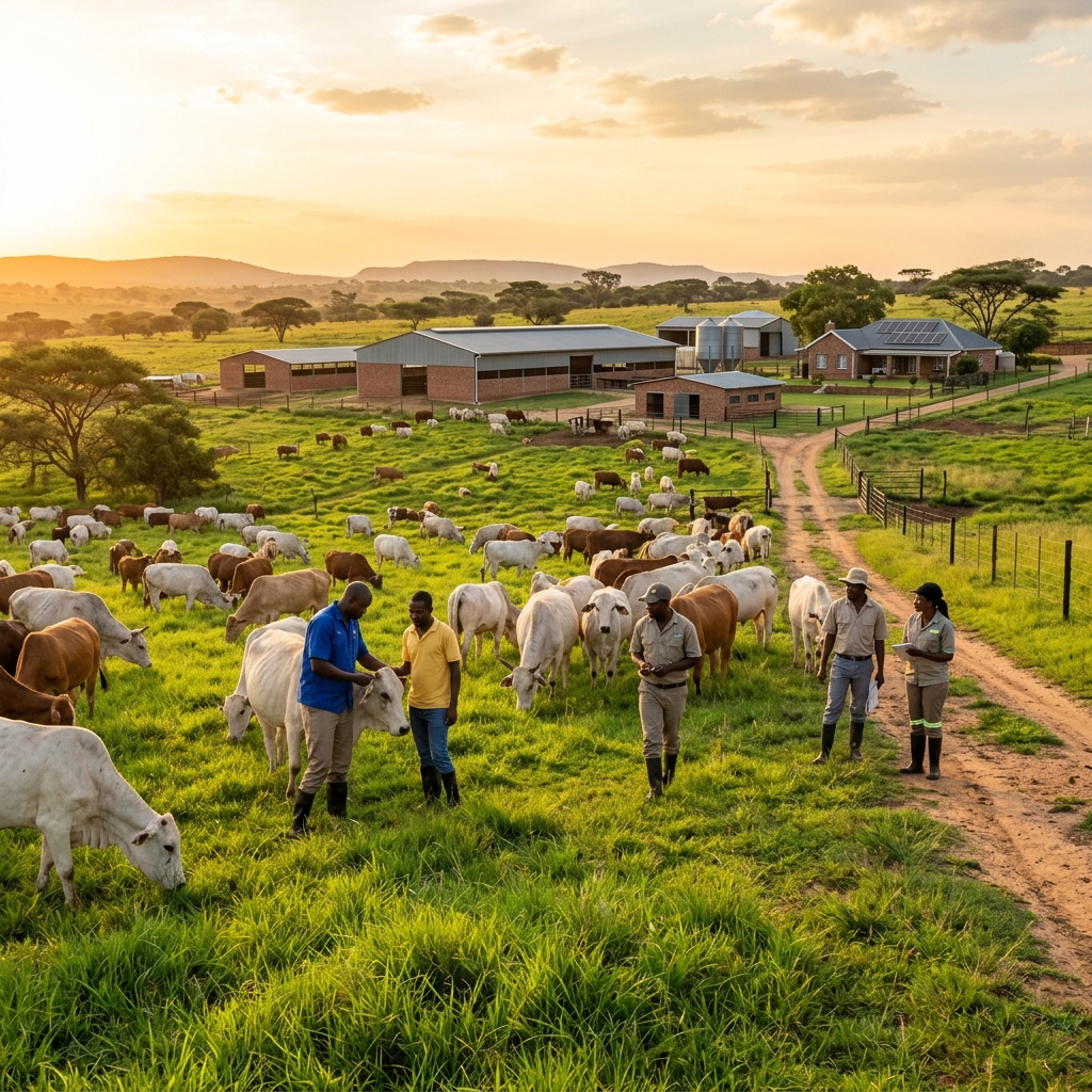 Nigerian Cattle Farm